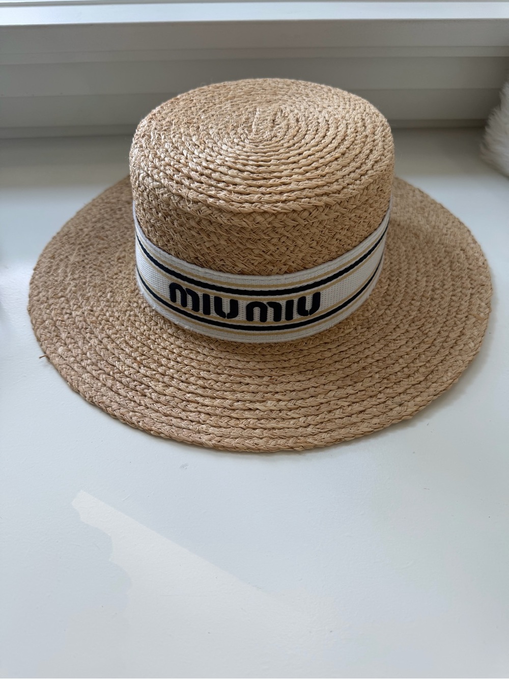 Miu Miu Straw Sun Hat